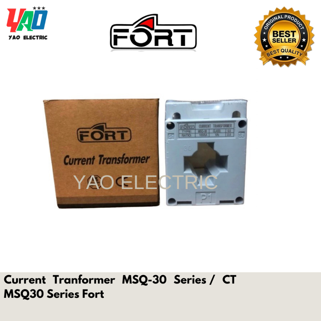 หม้อแปลงกระแส MSQ-30 Series / CT MSQ30 Series Fort