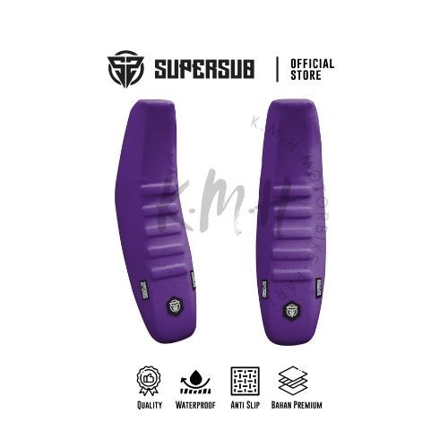 Ungu ฝาครอบเบาะหนังสีม่วงสีม่วงกันน้ํา SUPERSUB KLX DTracker CRF WR Diablo Viar KTM Husqvarna Gordons Gordon กันน้ํา