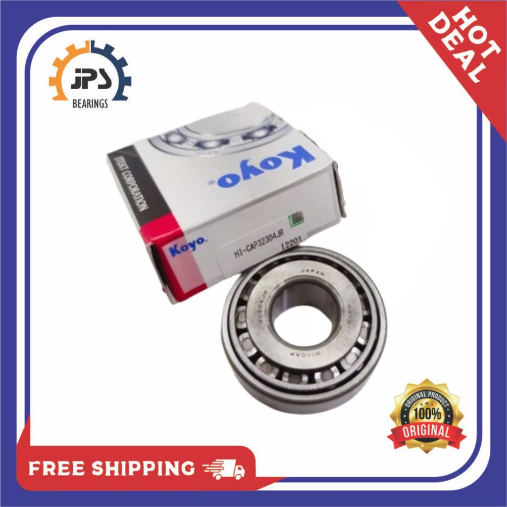 LAKER BEARING 32304JR KOYO FRONT OUTER WHEEL LUV KAD JAPAN