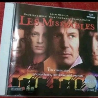 VCD Original Les Miserable Open seal, Liam Neeson