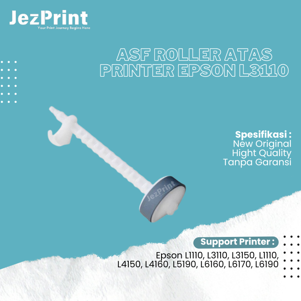 ASF Upper Roller Epson L1110 L3110 L3150 L5190 เครื่องพิมพ์กระดาษ Puller ม้วน L3210 L6190 L5190 L617