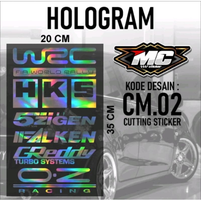 Wrc สติ๊กเกอร์ Cool สติ๊กเกอร์ตัวรถ ตัดสติ๊กเกอร์เท่ๆ