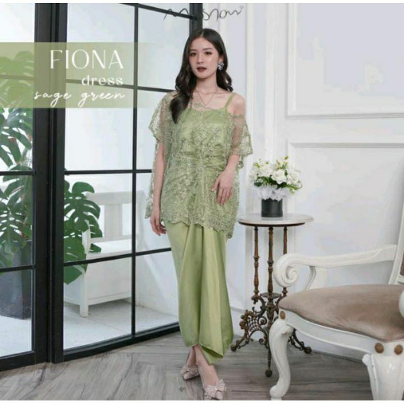 Preloved like new MISS NOMI - Fiona dress one set Suit Party dress ชุดเชิญ