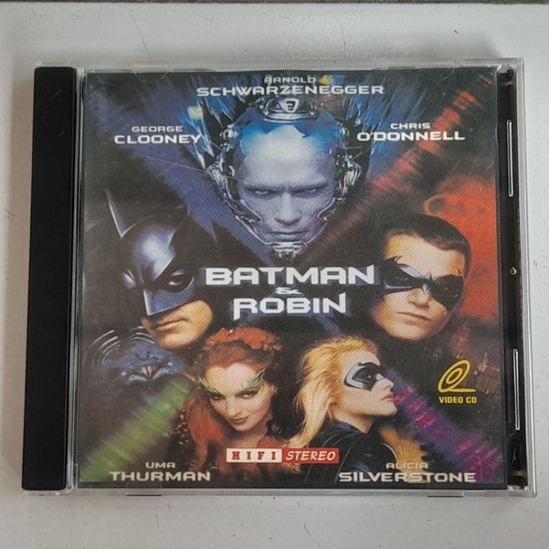 Vcd Batman & Robin (1997) 2 Disc BOOTLEG