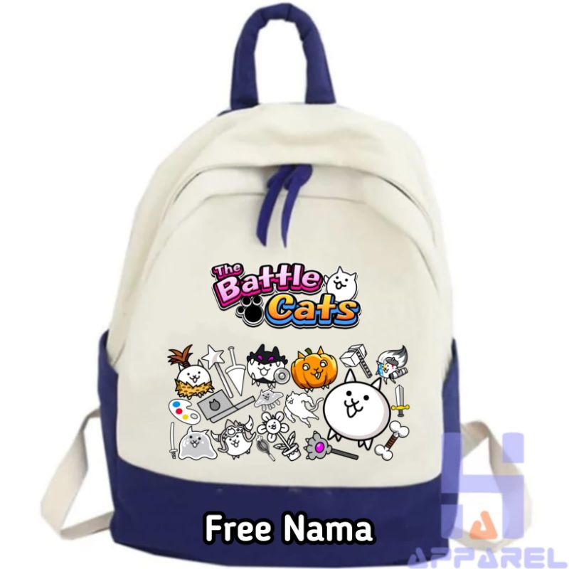 THE BATTLE CATS GAME CHILDRENS BACKPACK