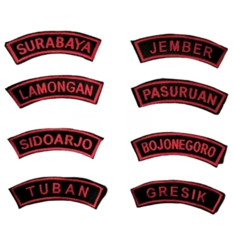 MERAH HW WOVEN LOCATION RED BLACK WOVEN LOCATION HIZBUL WATHAN