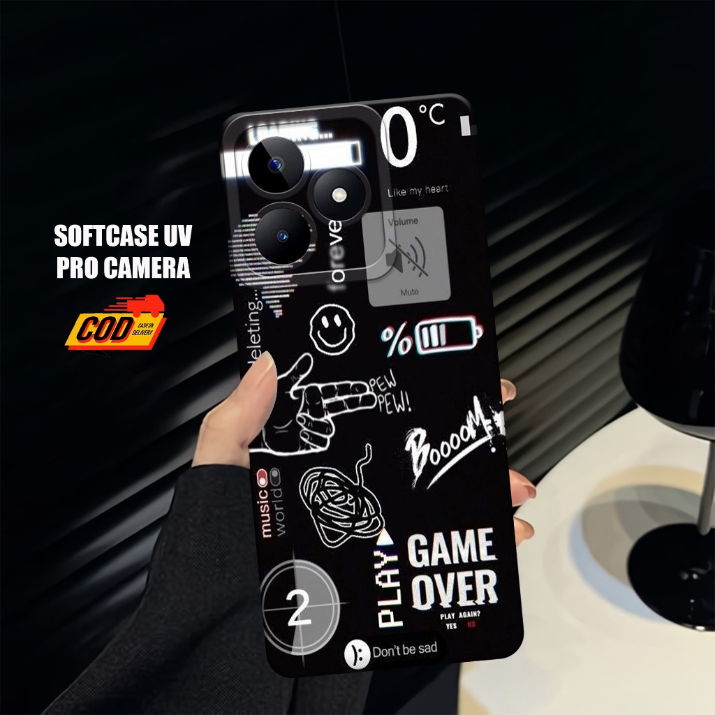 เคส REALME C53 2023 ใหม่ล่าสุด - เคส REALME C53 2023 Softcase - Pro Camera Softcase - เคสโทรศัพท์ RE