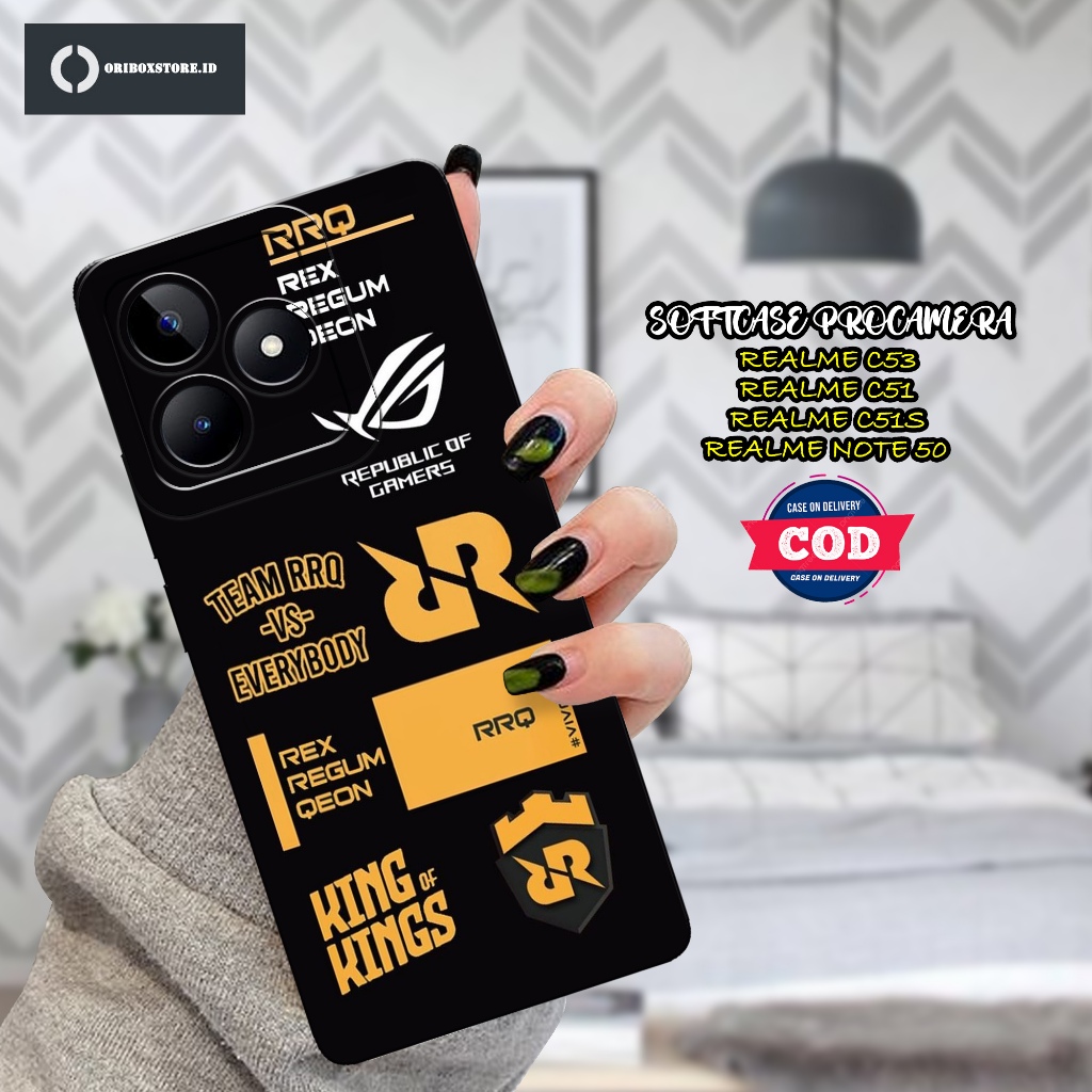ORIBOXSTORE - เคส Realme C53 / C51 / C51s / Note 50 ล่าสุด - Gamers Motif - Realme C53 / C51 / C51s 