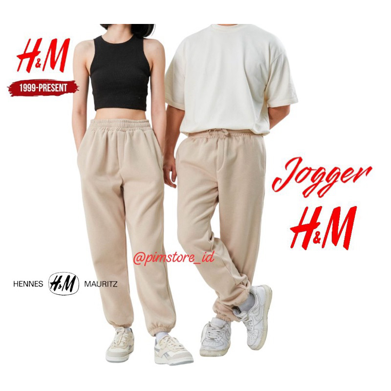 Pimstore - H&M JOGGER PANTS สําหรับผู้ชาย ผู้หญิง และ CHILDREN