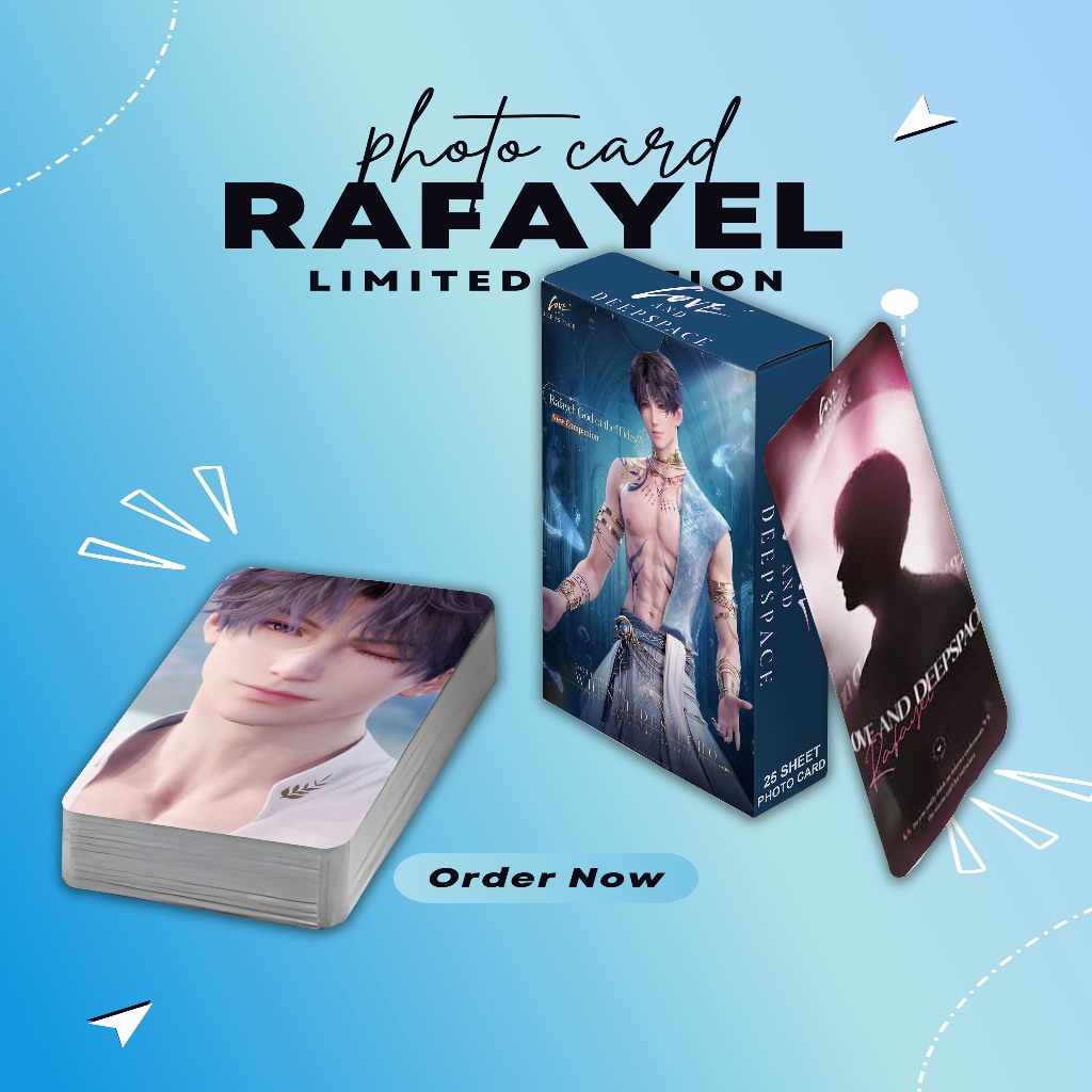 ชุดโฟโต้การ์ด RAFAYEL LOVE AND DEEPSPACE PREMIUM 25 แผ่น