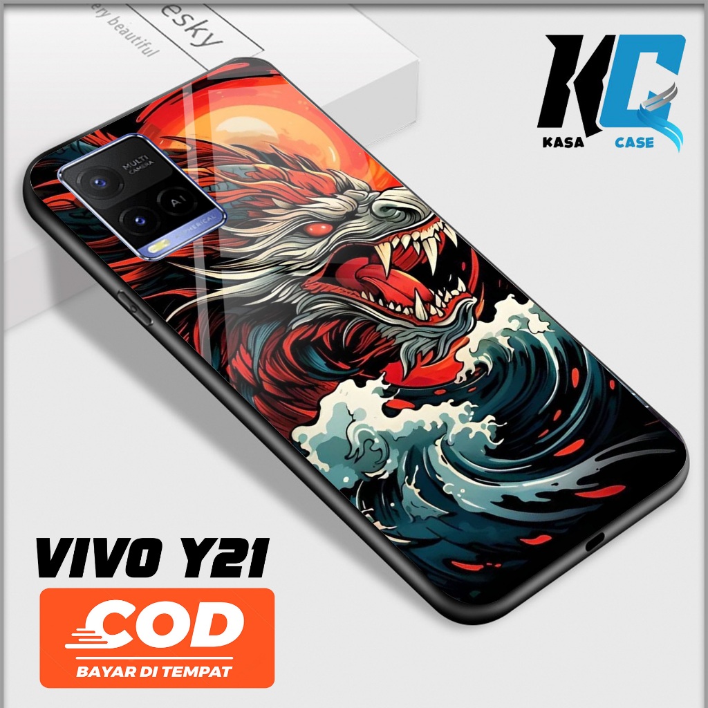 เคส HP Gauze, เคสโทรศัพท์ VIVO Y21/Y33S/Y21S - Phone Hardcase - เคสโทรศัพท์แฟชั่นการ์ตูนผสมน่ารัก ชํ