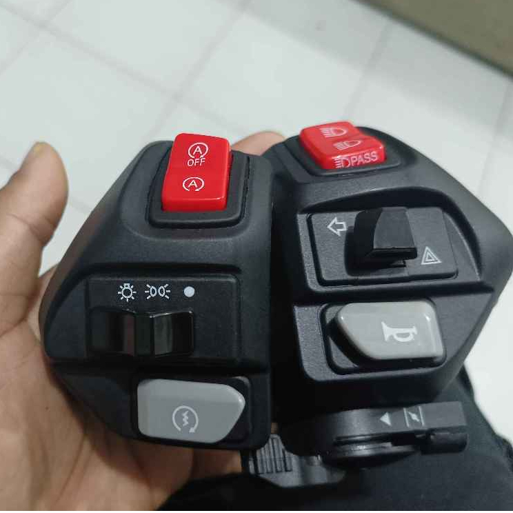 Hitam MERAH Promoo Mio Switch แดง ดํา เทา ซ้ายขวา Vietnam Complete Engine Plus Hazard All Mio Switch