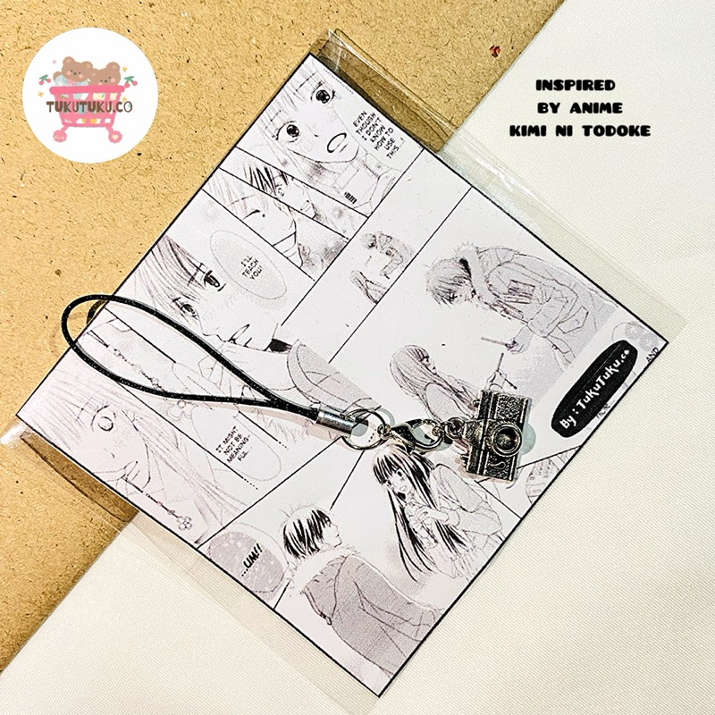 HP GANTUNGAN Kazeya Shouta Phone Charm / Anime Kimi ni Todoke Phone Holder / Kazehaya Phone Strap / 