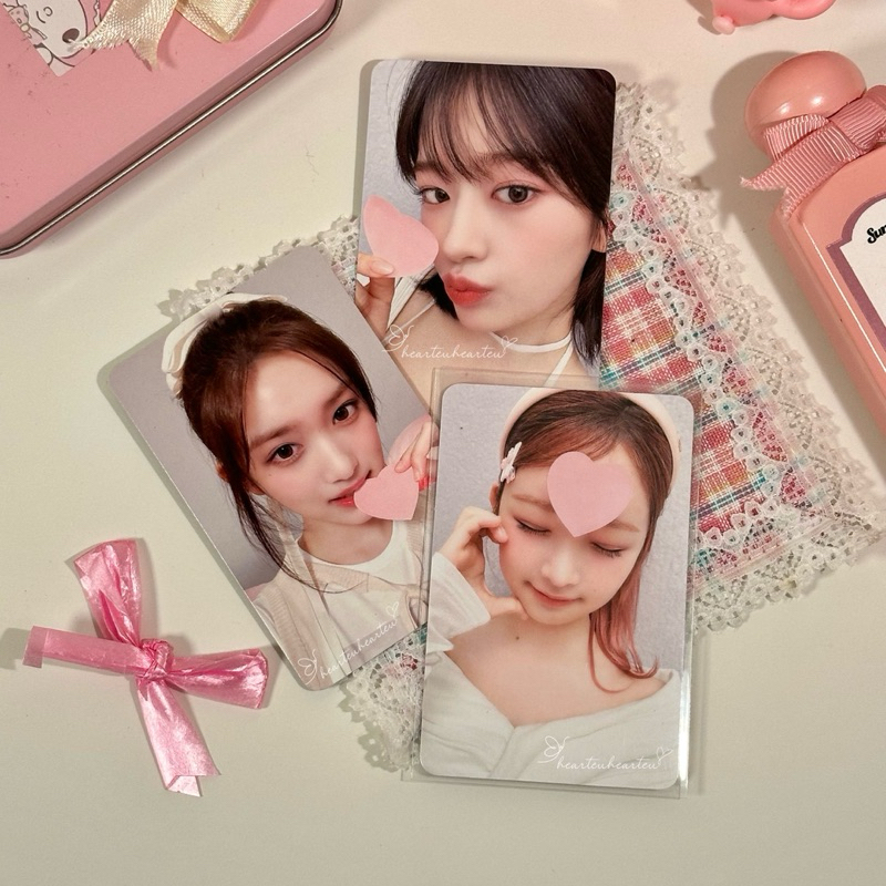 Hearteuhearteu [READY STOCK INA] [OFFICIAL] IVE Jang Wonyoung, Ahn Yujin, Naoi Rei, Leeseo, จาก POB 