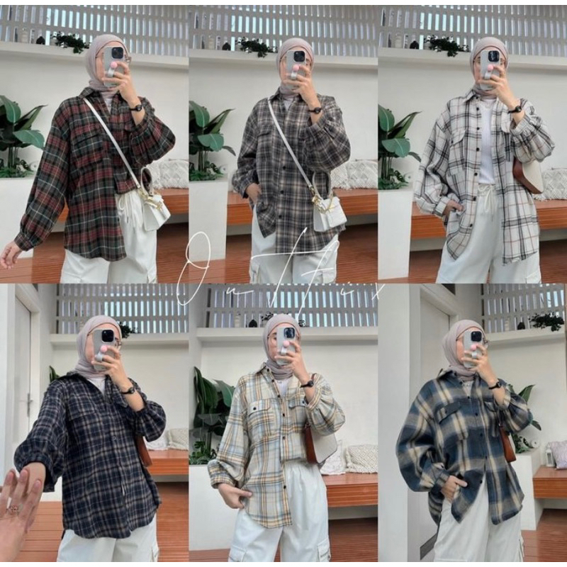 Kimberly Oversize Flannel Papirut