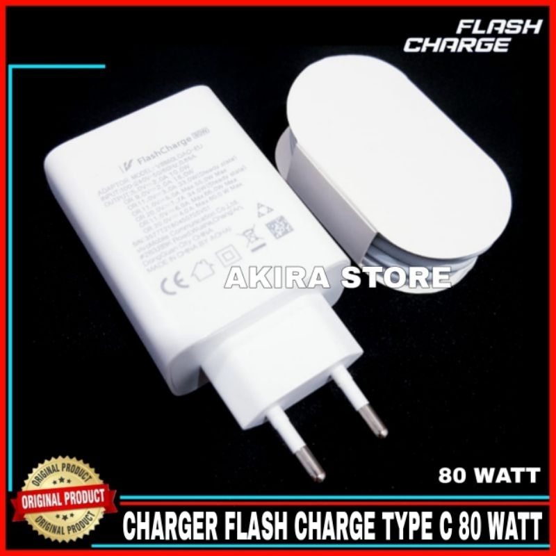 VIVO IQOO Z9 5G ORIGINAL FLASH CHARGE TYPE C 80 WATT CHARGER