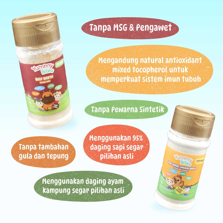RK YUMMY BITES BROTH / POWDER FOR BABYS MPASI SEASONING