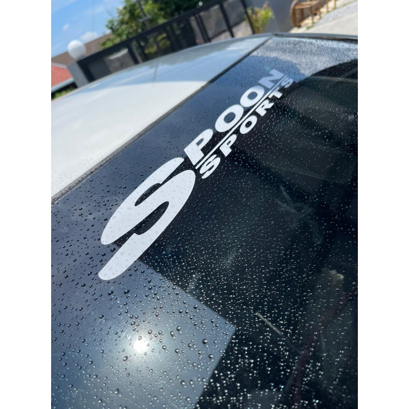 SPOON WINDSHIELD สติ๊กเกอร์ SPOON SPORT