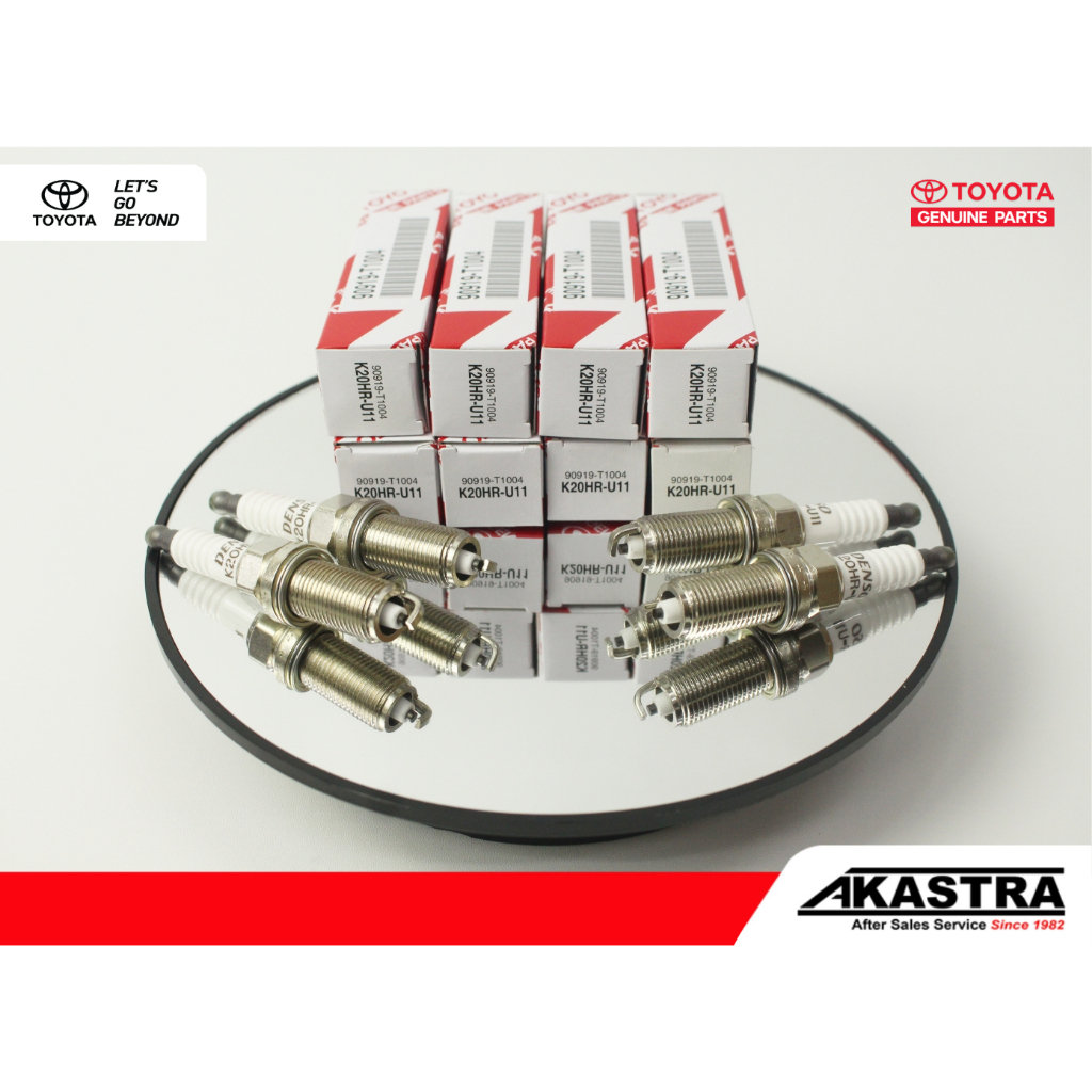 [TOYOTA Genuine PART] หัวเทียน K20HR-U11 90919-T1004 INNOVA, FORTUNER, & HILUX