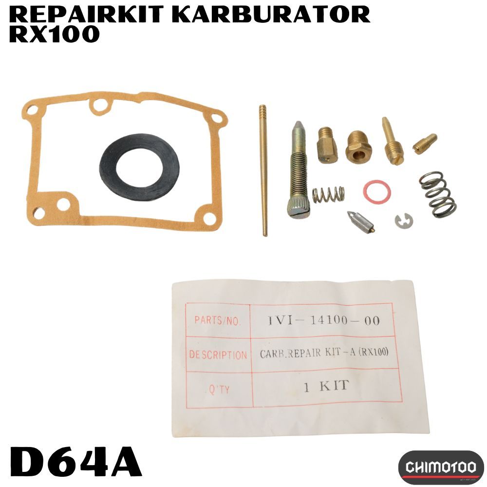 Yamaha Rx100 Rx 100 คาร์บูเรเตอร์ Repairkit
