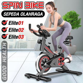 HTD SPORT Spinning bike Sepeda statis peralatan fitness dalam ruangan/Alat Fitness Spinning Bike
