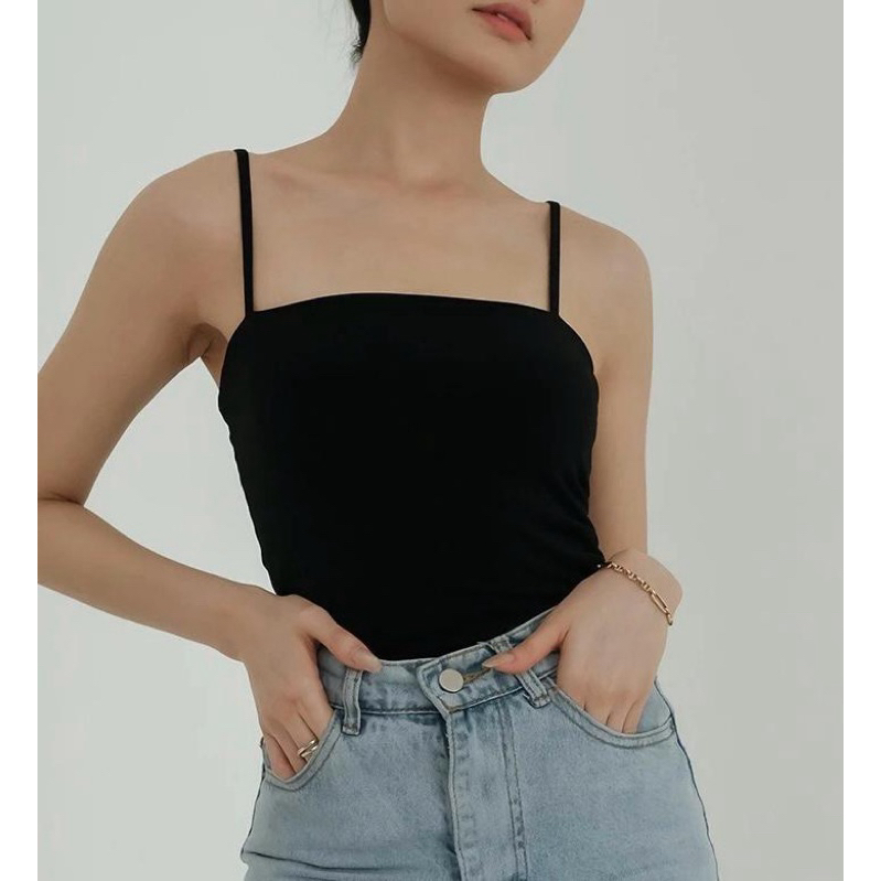 STRAP CROP TANKTOP**