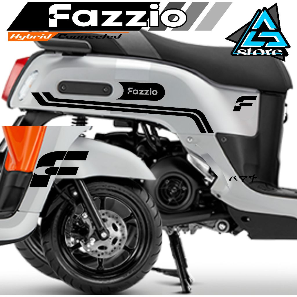 Fazzio STRIPING/CUT STICKER/F.391/FAZZIO STICKER/LOGO STICKER/MOTORCYCLE STRIPING/MOTORCYCLE สติ๊กเก