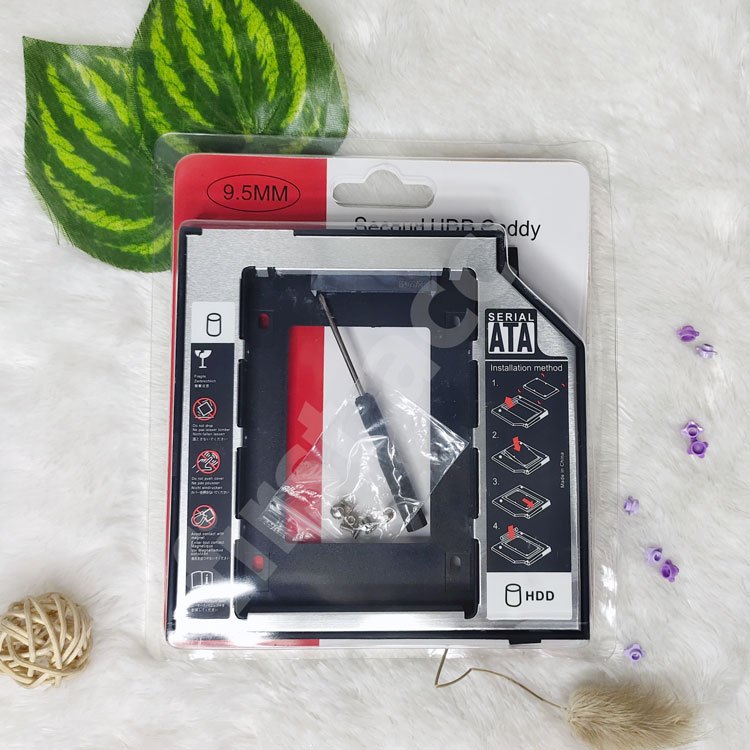 SSD แคดดี้ HDD แล็ปท็อป Acer Aspire E1-432G E1-432P E1-430G E1-432 9.5 มม.