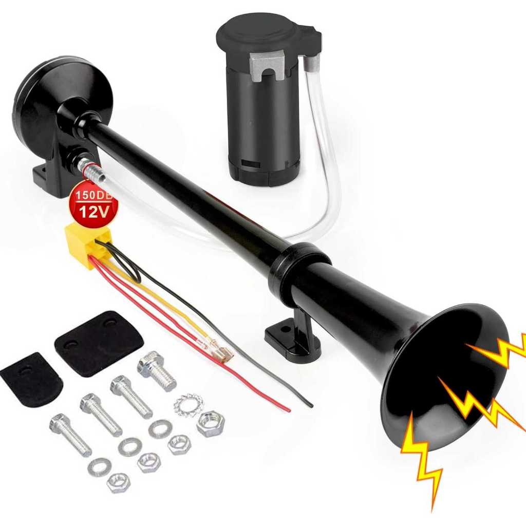 แตรดัง 150dB 12V แตรทรัมเป็ตรถยนต์ - TZ-318