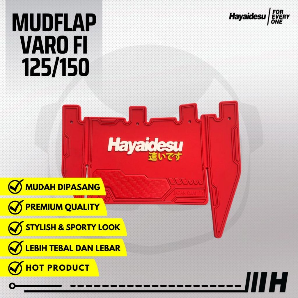 Hayidesu Mudflap Vario Click 125/150 FI (2015-2026) บังโคลน - PREMIUM