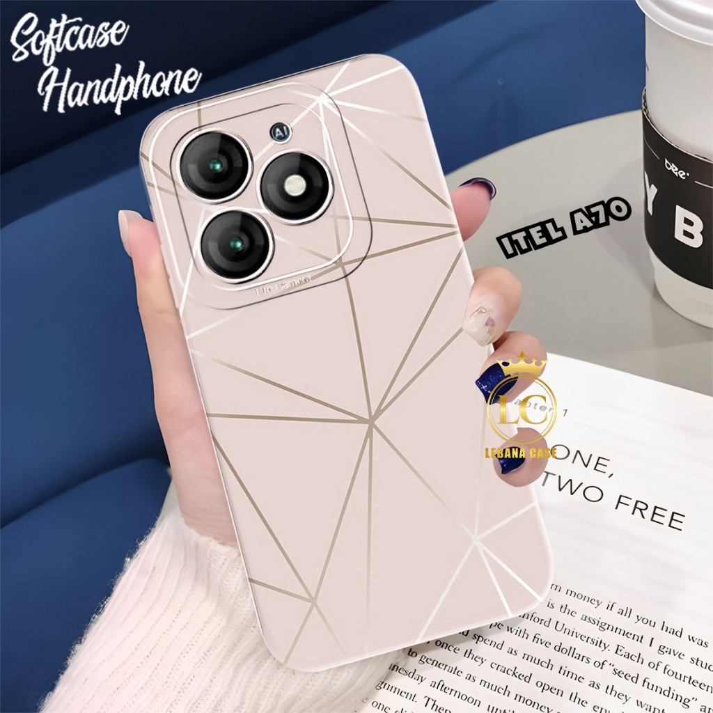 ล่าสุด Itel A70 2023 Softcase - ล่าสุด Itel A70 Case - ล่าสุด Itel A70 Casing - ล่าสุด Itel A70 Sili