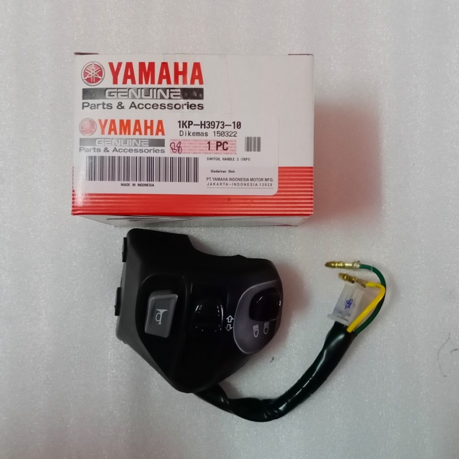 1KP-H3973-10 สวิตช์ซ้าย YAMAHA MIO-J M3 125 XEON RC GT-125 ต้นฉบับ YGP