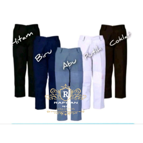 SCHOOL PANTS สําหรับ JUNIOR HIGH SCHOOL, High SCHOOL, VOCATIONAL SCHOOL, GREY, WHITE, BROWN, BLACK, 