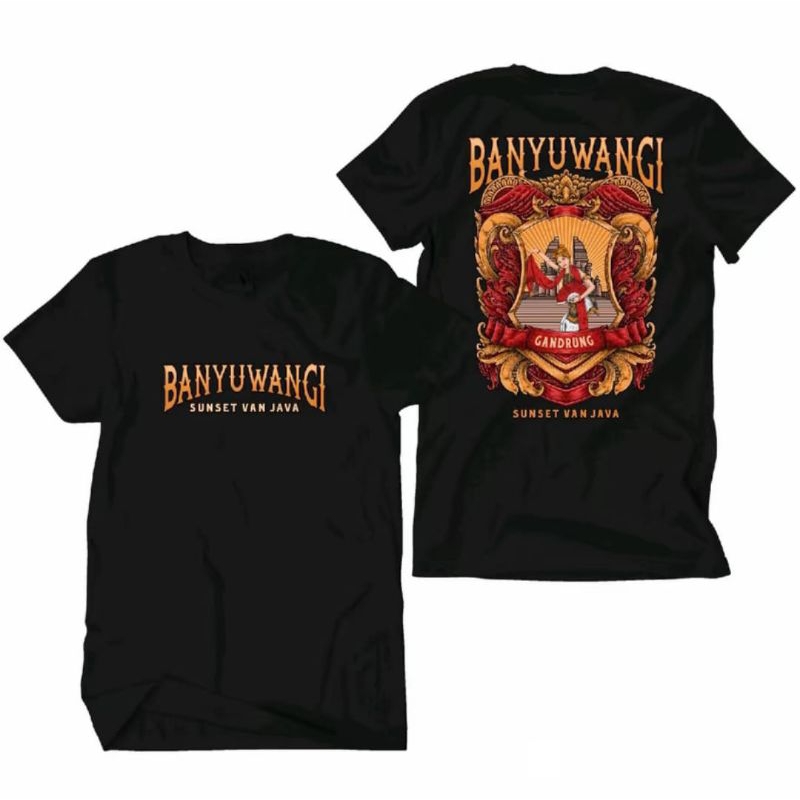 BANYUWANGI GANDRUNG SUNSET VAN JAVA เสื้อยืด