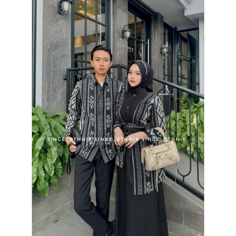 WOVEN COUPLE CLOTHES - COUPLE WEDDING CLOTHES - MARWAH COUPLE GAMIS - LATEST WOVEN CLOTHES