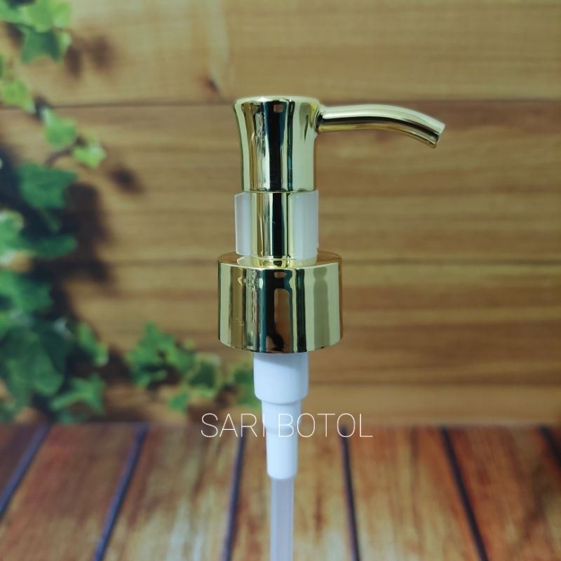 PUMP CLIP OIL NECK 24 GOLD N24 LUXURY BOTTLE CAP N24