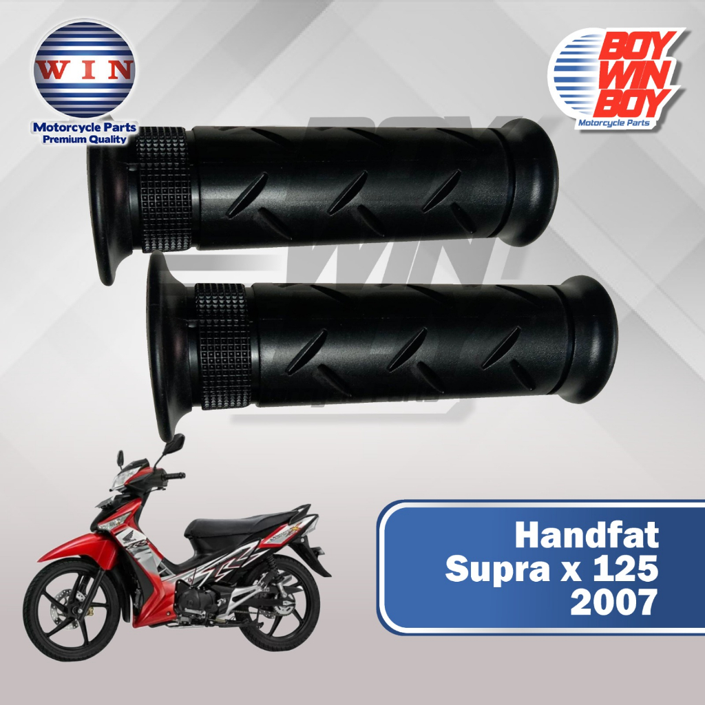 HONDA SUPRA X 125 07 ยางบัดกรี HANDFAT WIN ยี่ห้อ