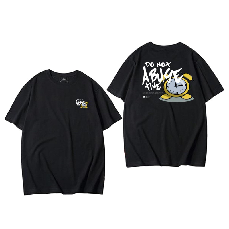 เสื้อยืด Dawah | คําคมเสื้อยืดอิสลาม Do Not Abuse Time - LOTFI