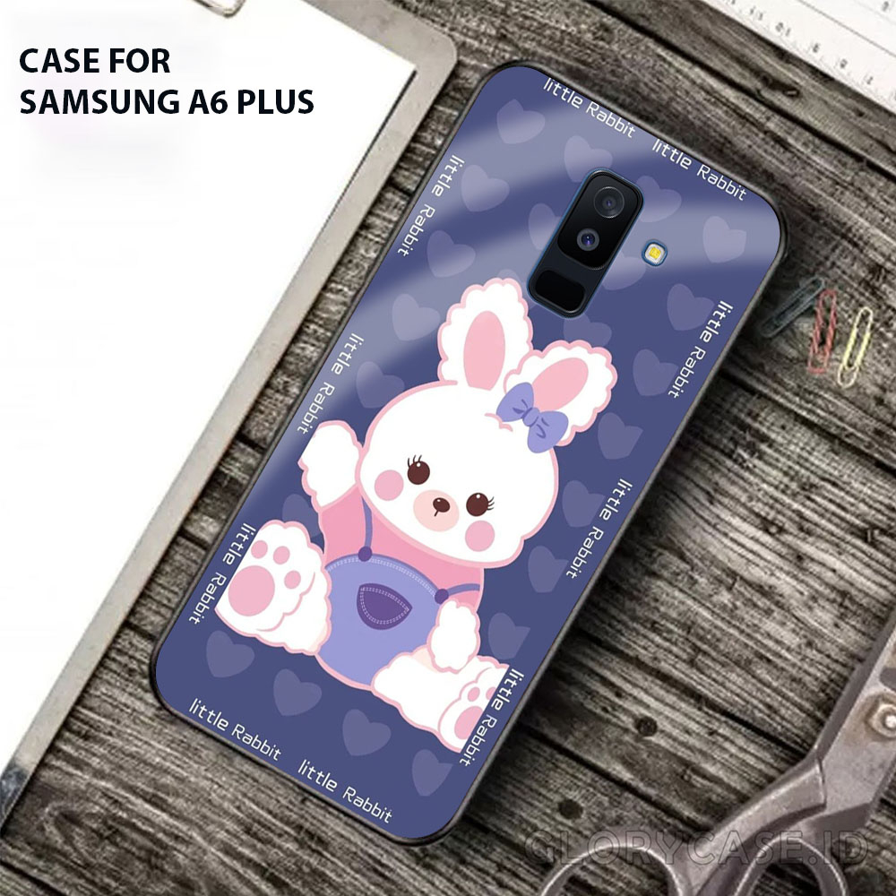 HP SAMSUNG A6 PLUS Hardcase 2D Glossy Case Motif B34R เคสสั่งทําล่าสุด - เคสอนิเมะ - เคสโทรศัพท์คลุม