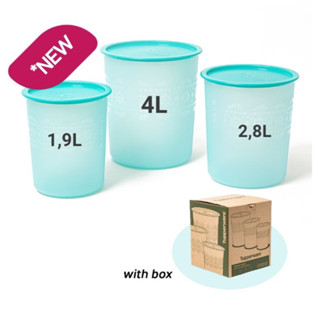 TUPPERWARE กระปุกทัปเปอร์แวร์ TRIO DECO CANISTER