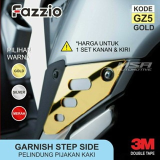 - Yamaha FAZZIO ที่พักเท้า อุปกรณ์เสริม - YAMAHA FAZZIO Footrest PROTECTOR / FAZZIO Motorcycle STAP ตัวป้องกันเท้า