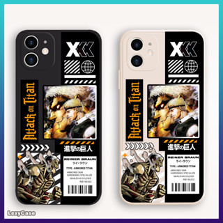 เคสโทรศัพท์มือถือซิลิโคน ลายอนิเมะ Attack on Titan สําหรับ Oppo A5S A12 A15 A16 A57 A17 A16E A16K A54 A55 A53 A3S A11K A31 A36 A52 A92 A94 RENO4 RENO7 RENO8T