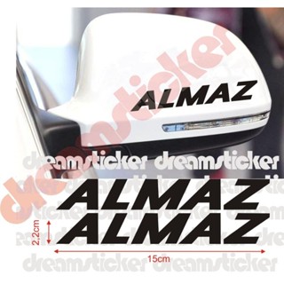 สติกเกอร์ติดกระจกมองหลังรถยนต์ ลาย Wuling Almaz