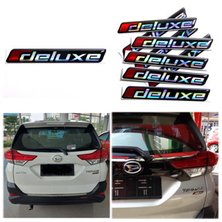 Daihatsu TERIOS DELUXE สติกเกอร์โฮโลแกรม ลายนูน 3d ยืดหยุ่น สําหรับติดตกแต่ง