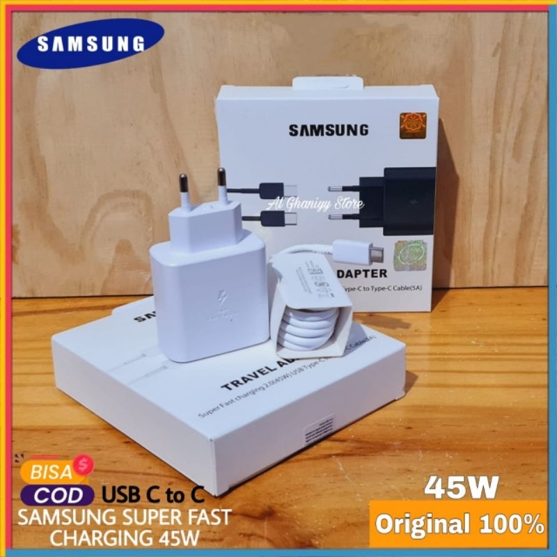 SAMSUNG Galaxy Z Fold 4 Charger Original 100% Super Fast Charging 45W C to C