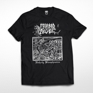 เสื้อยืด พิมพ์ลาย Morbid ANGEL Unholy Blasphemies BAND สําหรับผู้ชาย และผู้หญิง