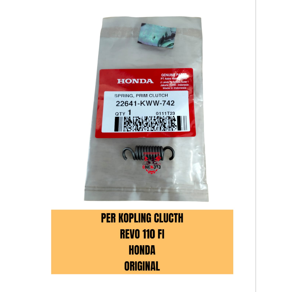 ต้นฉบับ HONDA REVO 110 FI CLUTCH SPRING 22641-KWW-742