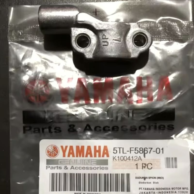 5TL Right Mirror Mount Mio Sporty Smile Soul Mio M3 Soul Gt Jupiter MX Z Vega R ใหม่