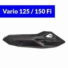 Vario TECHNO 125 VARIO 125 150 LED ฝาครอบป้องกันท่อไอเสีย ใหม่ FI