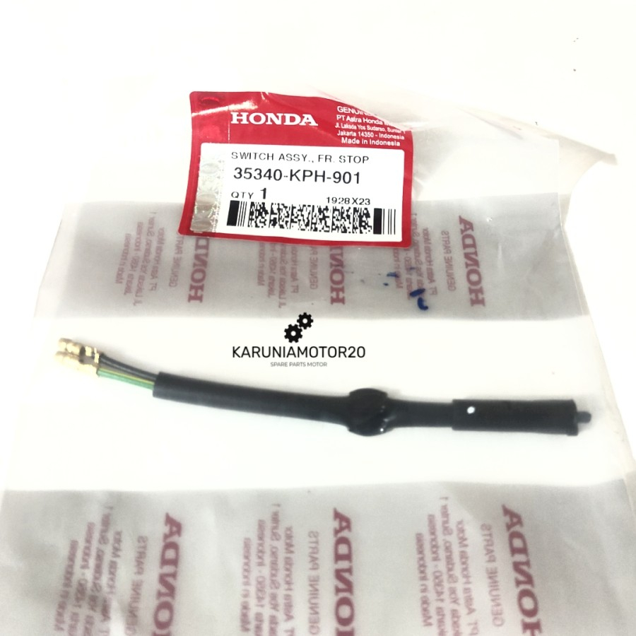 สวิตช์เบรกซ้ายสําหรับ Beat/Vario/Scoopy/PCX Original AHM 35340-KPH-901